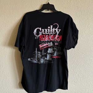 Trucking Tshirt black size large